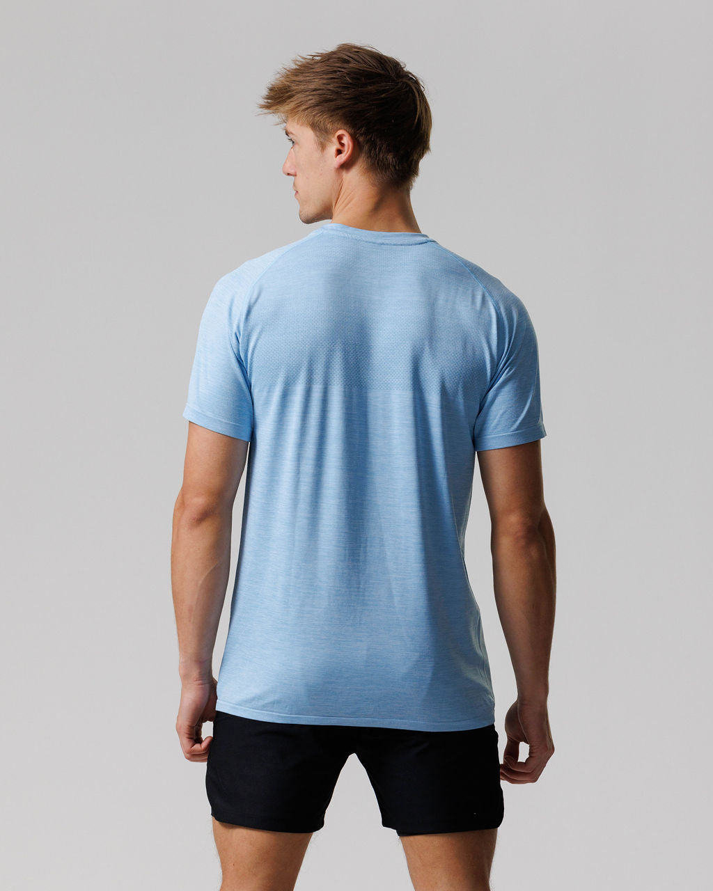 Seamless Tee - Sky Blue