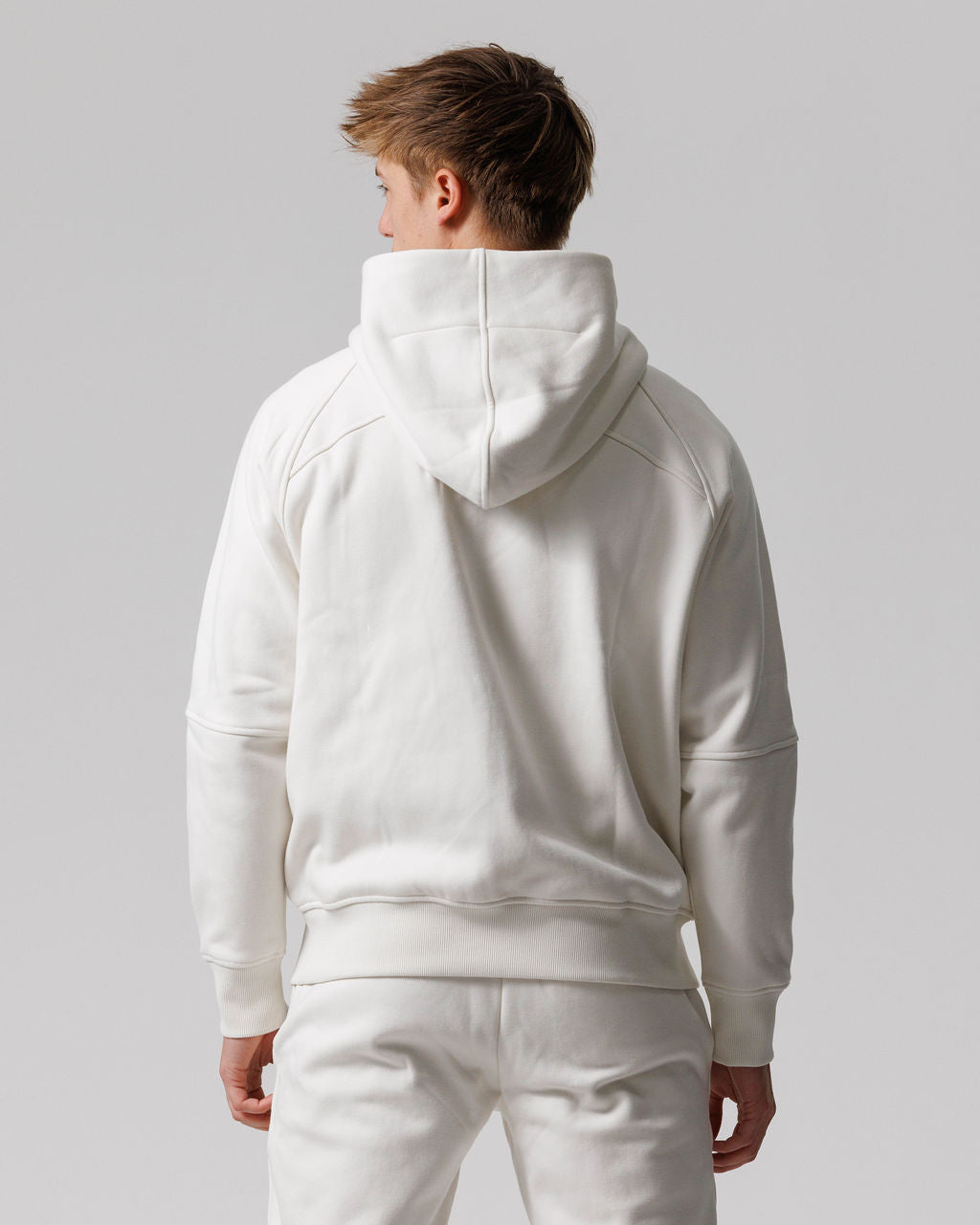 Tech Fleece Hoodie "Cross" - Cream