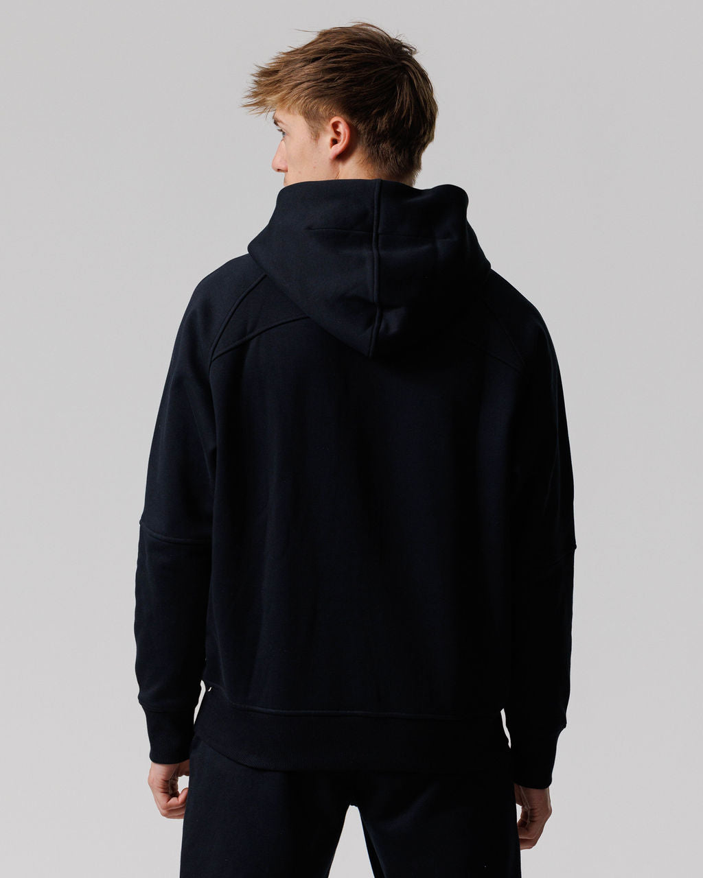 Tech Fleece Hoodie "Three Nails" - Black