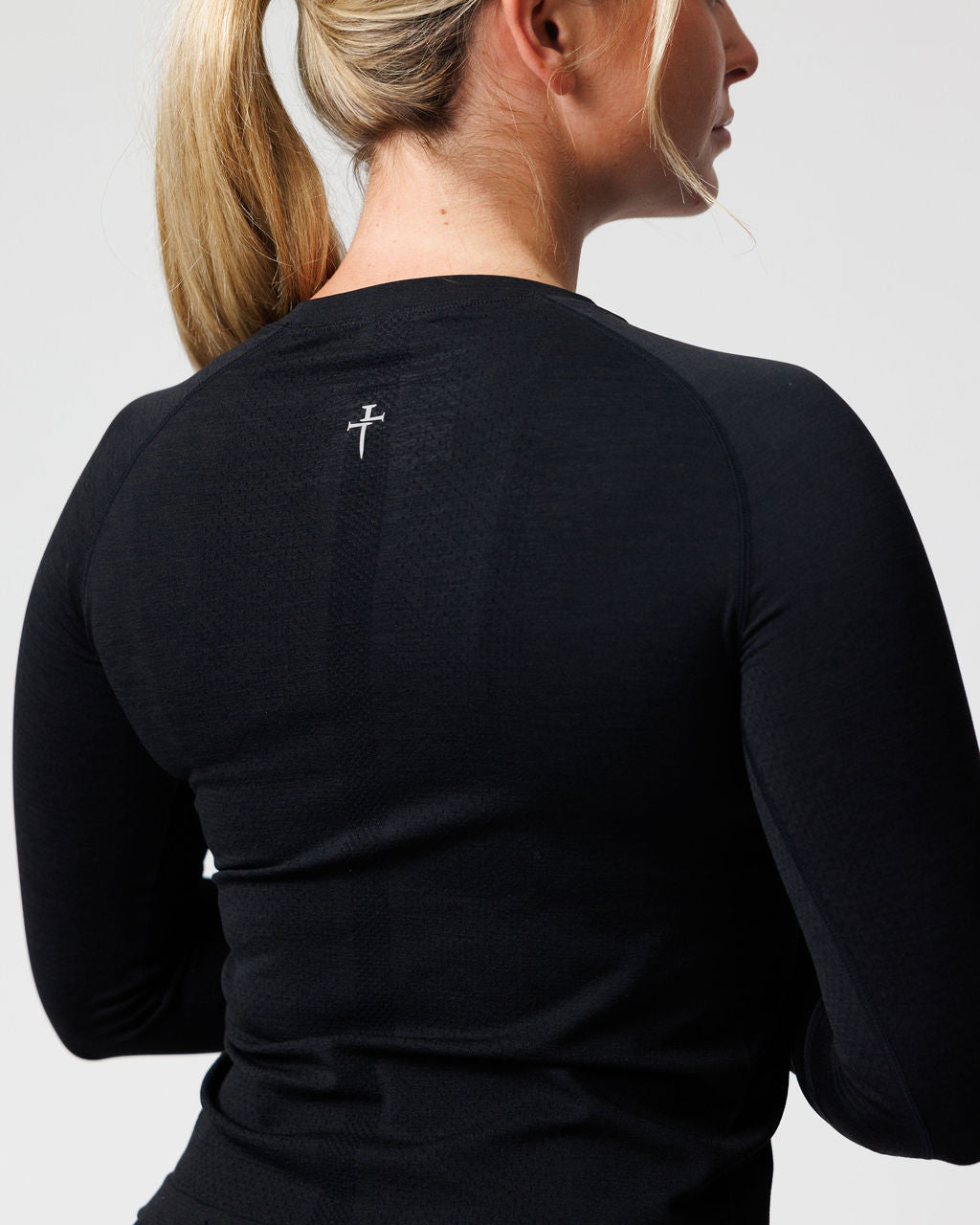 Women's Seamless Long Sleeve - Black