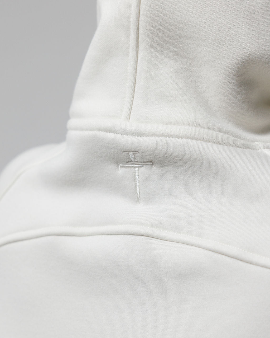 Nova Half Zip Hoodie - Cream