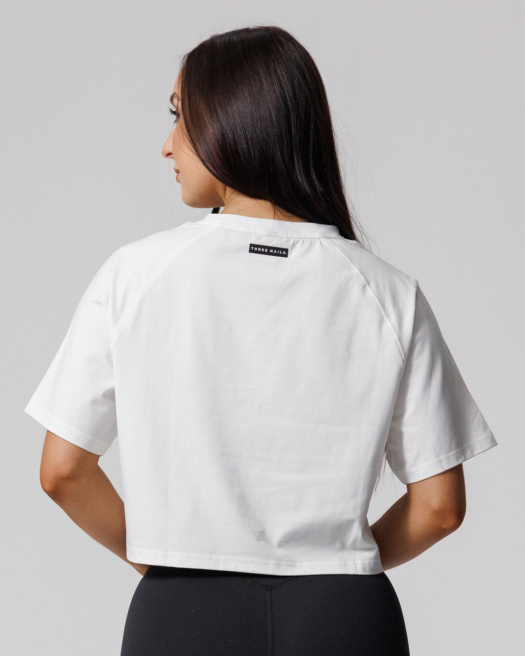 Ultra Soft Waist-Length Tee - White