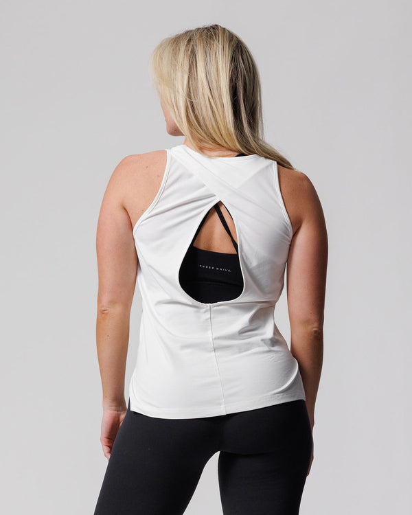 Crossover Tank - White