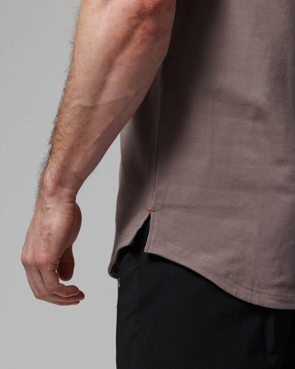 Pro-Tech Cotton Tee - Deep Taupe