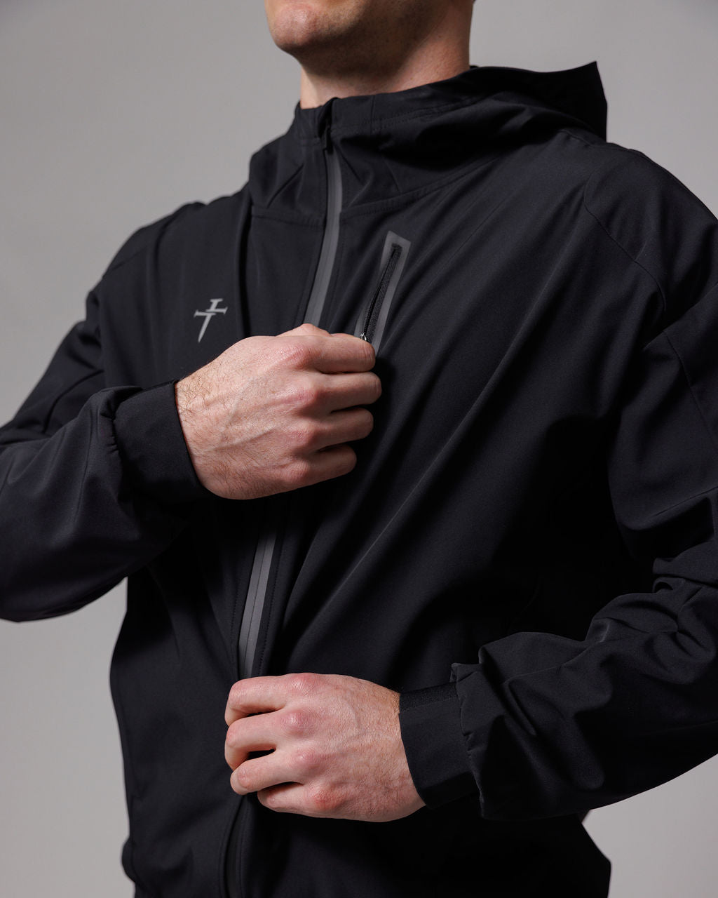 Anorak Tech Jacket - Black