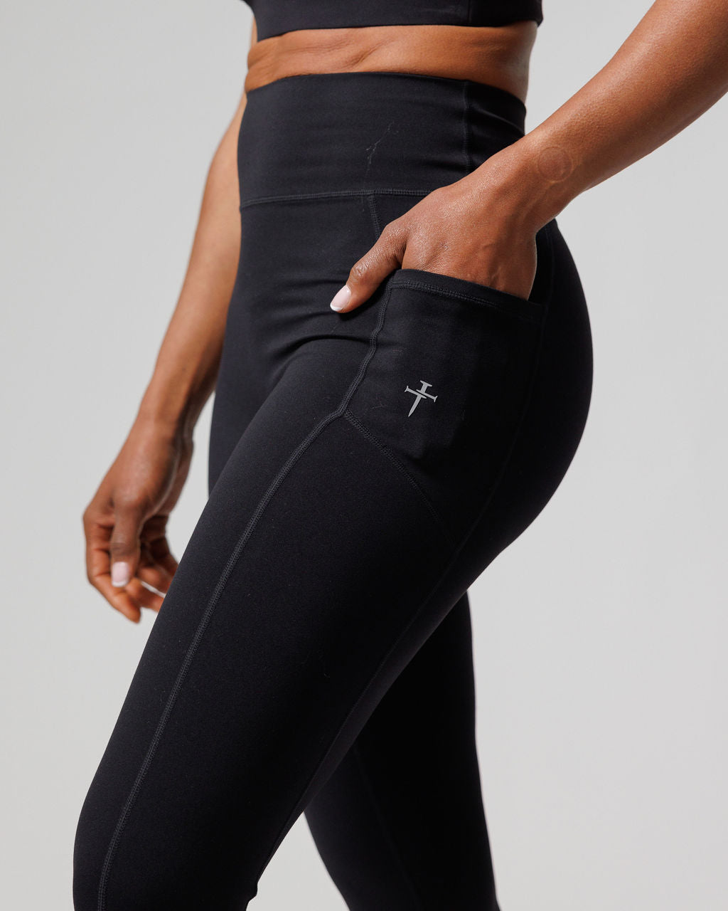 Nova Pocket Leggings - Black