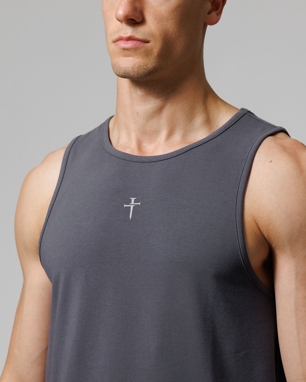 Pro-Tech Cotton Tank - Space Grey