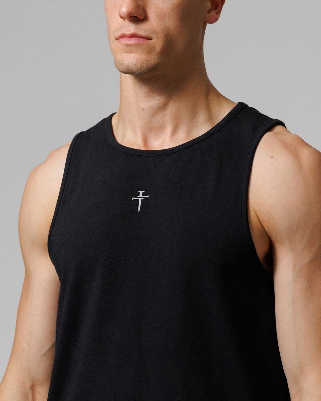 Pro-Tech Cotton Tank - Black