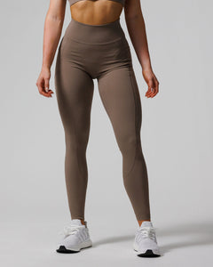 Nova Pocket Leggings - Deep Taupe