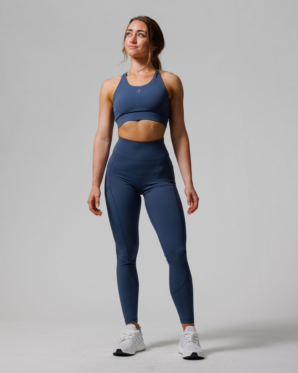 Crossback Sports Bra - Midnight Navy