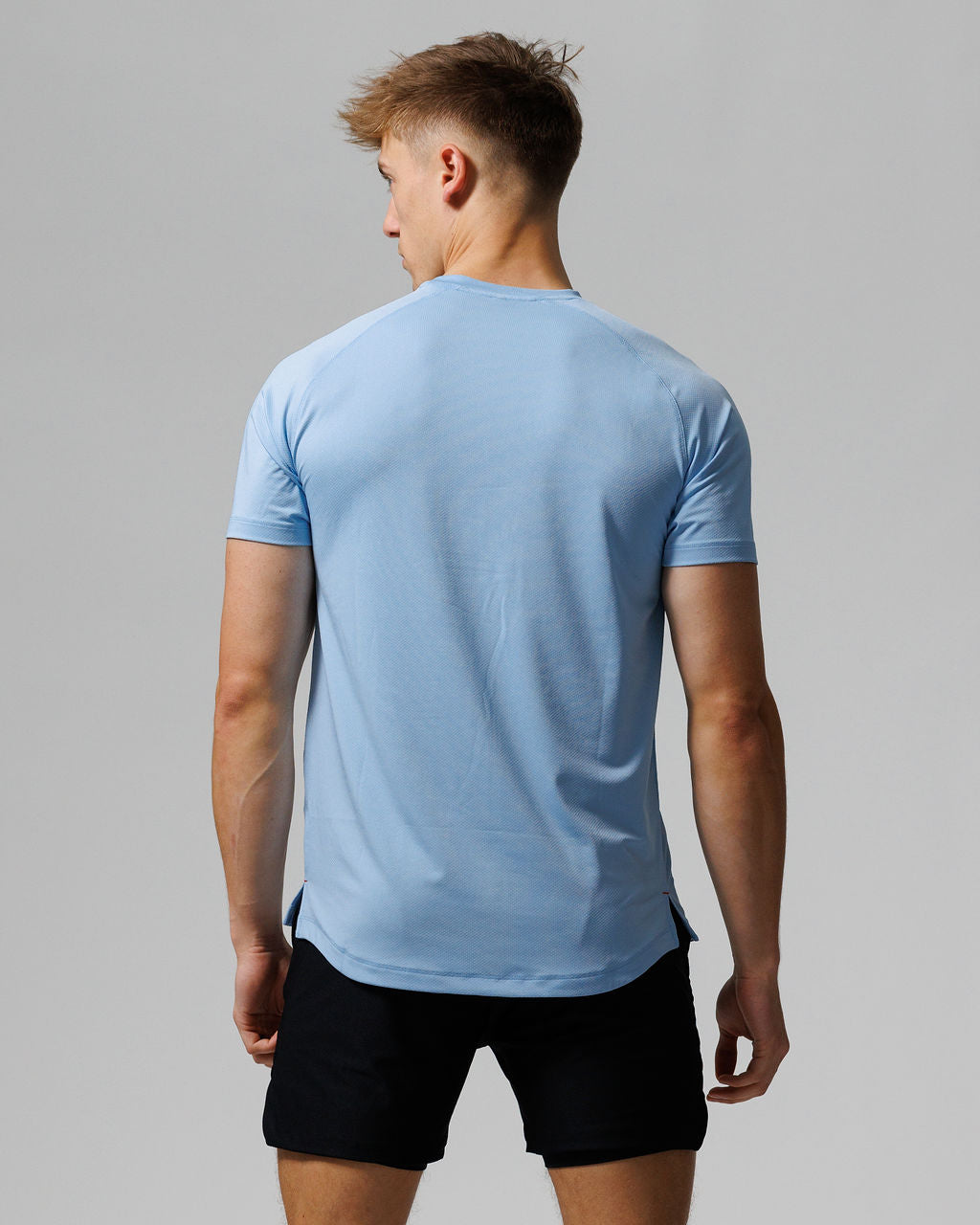 Pro-Tech Tee "Cross" - Sky Blue