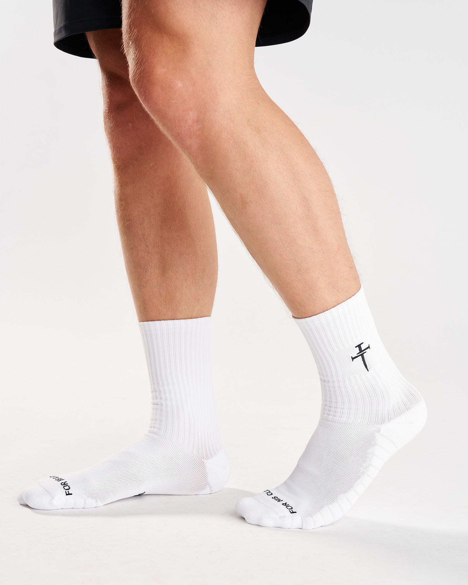 Training Crew Socks (3 Pack) - White