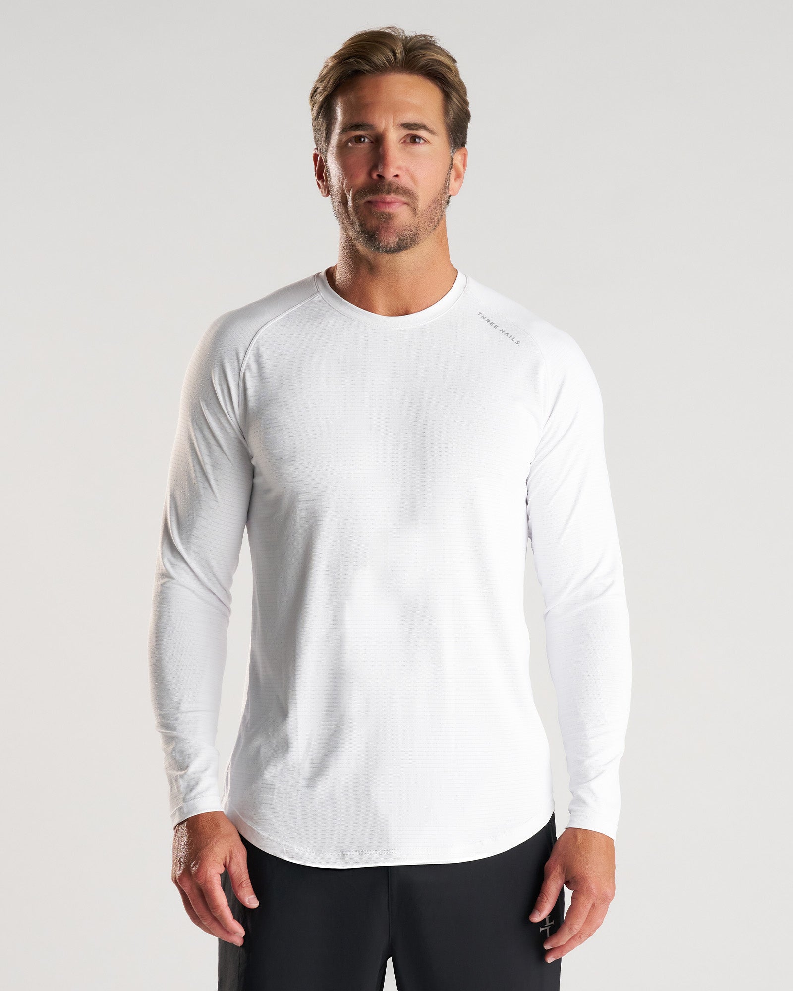Aion-Lite™ Long Sleeve "Three Nails" - White