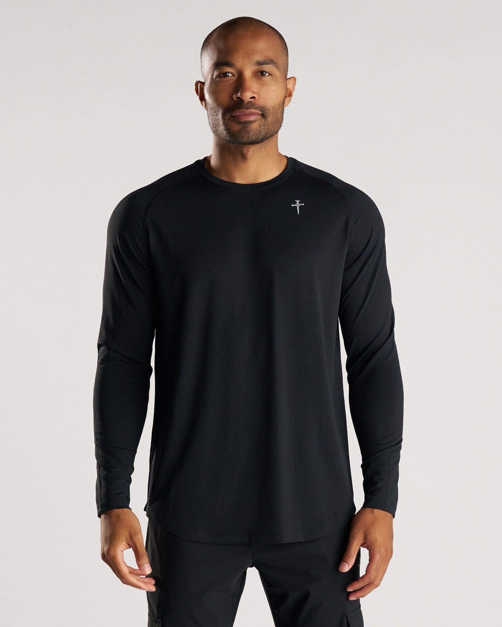 Aion-Lite™ Long Sleeve "Cross" - Black