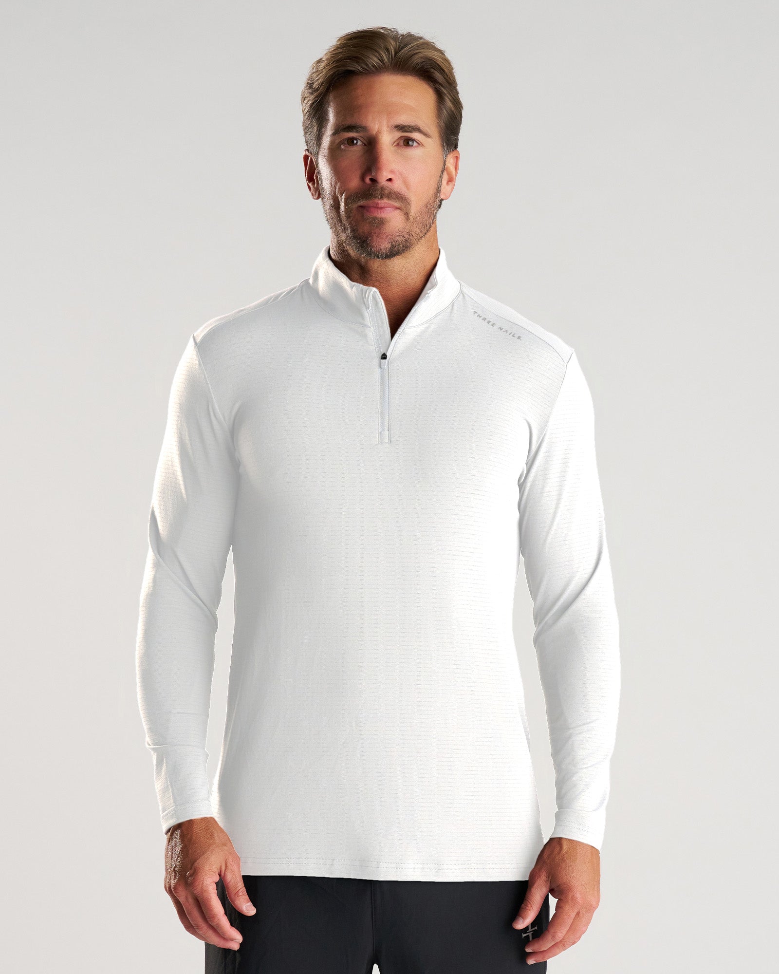 Aion-Lite™ Quarter Zip - White