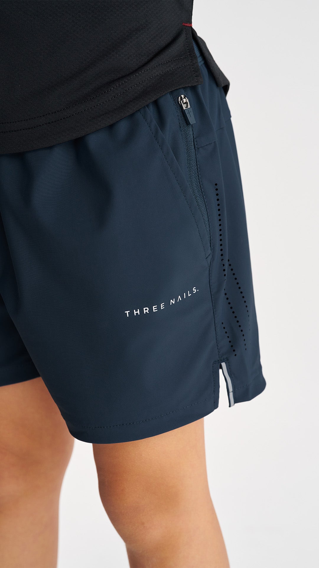 Youth Vapor-Lite™ Hybrid Short - Midnight Navy