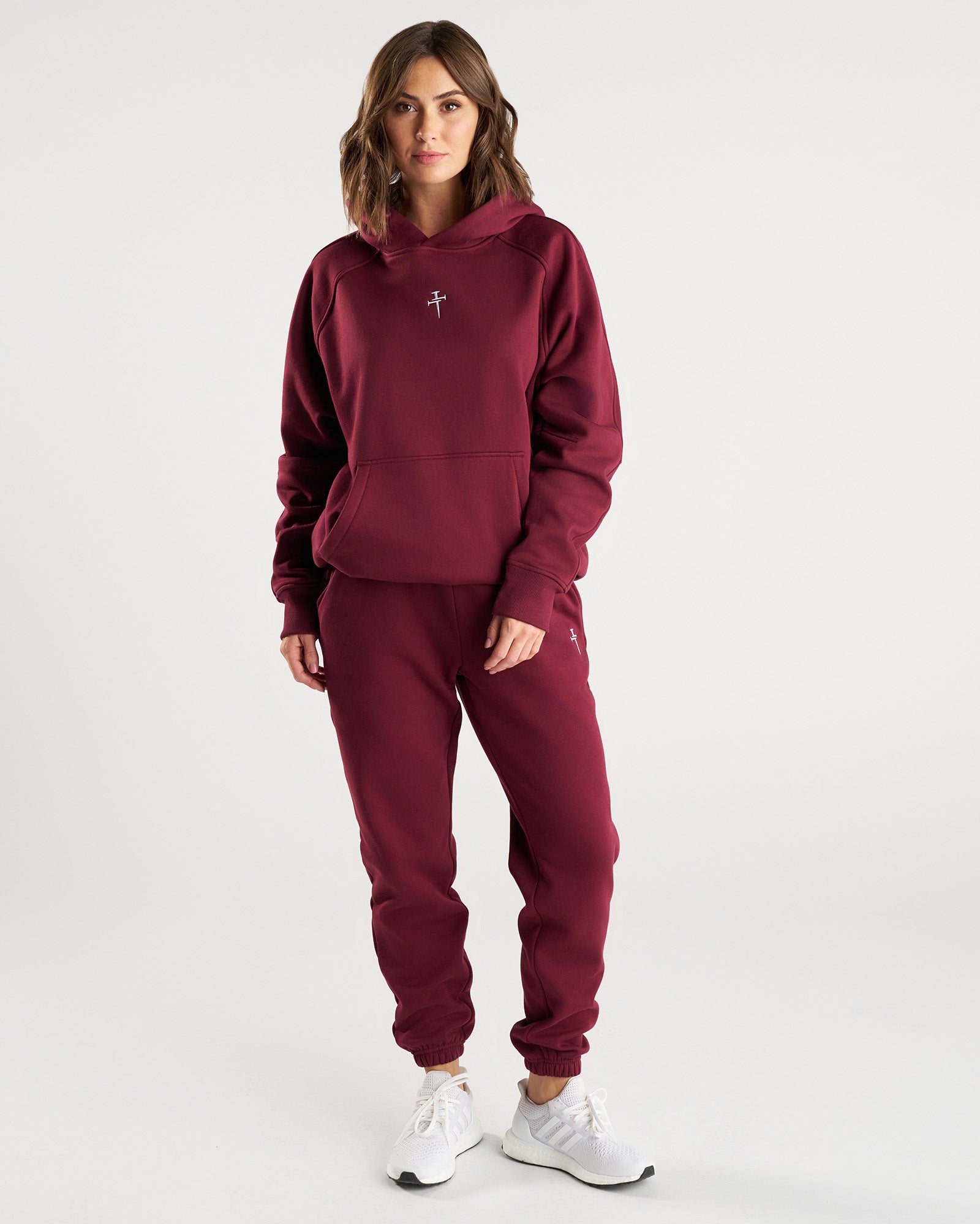 Signature Fleece Sweatpants - Merlot