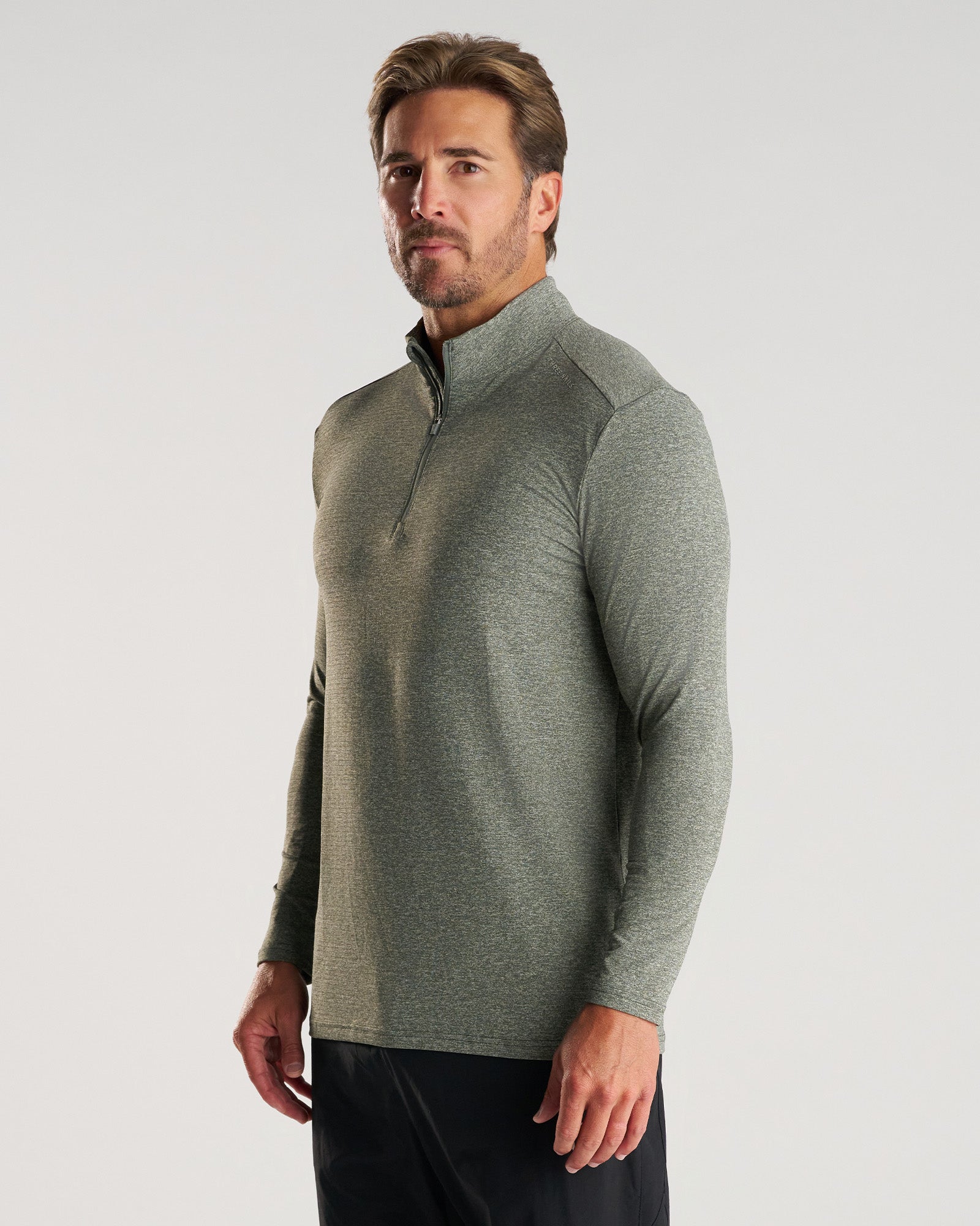 Aion-Lite™ Quarter Zip - Dark Pine Marl