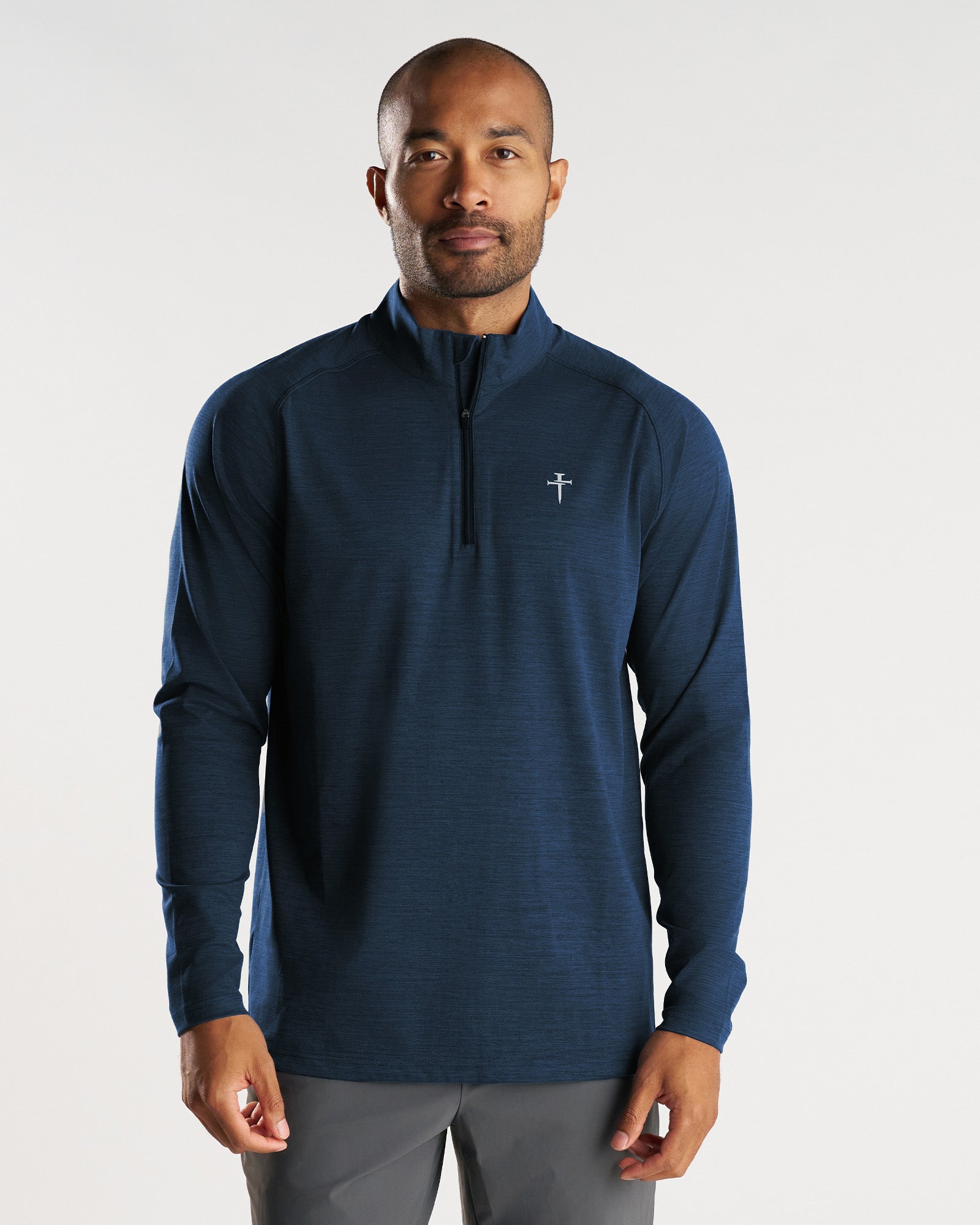 ゴルチェ　ノースリーブ Cropped Quarter Zip // Olive Brigade – All American Roughneck