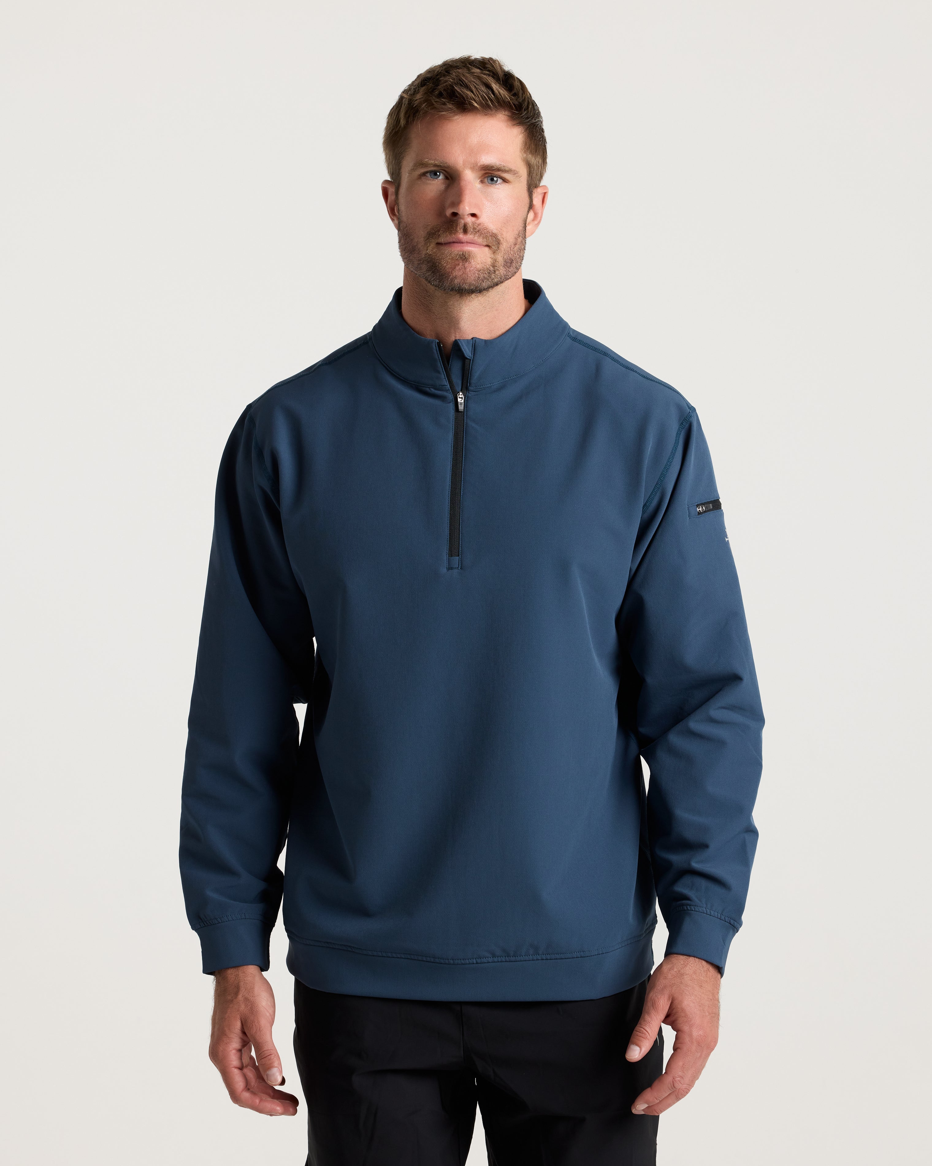 Vanta+ Quarter Zip - Midnight Navy 