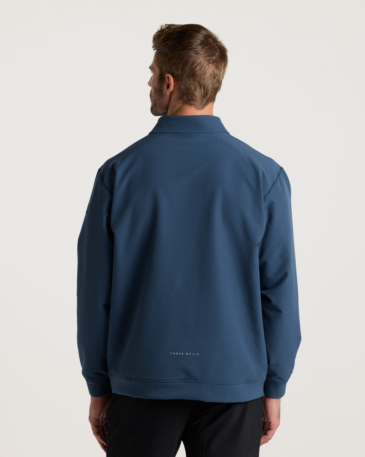 Vanta+ Quarter Zip - Midnight Navy "Minimal"