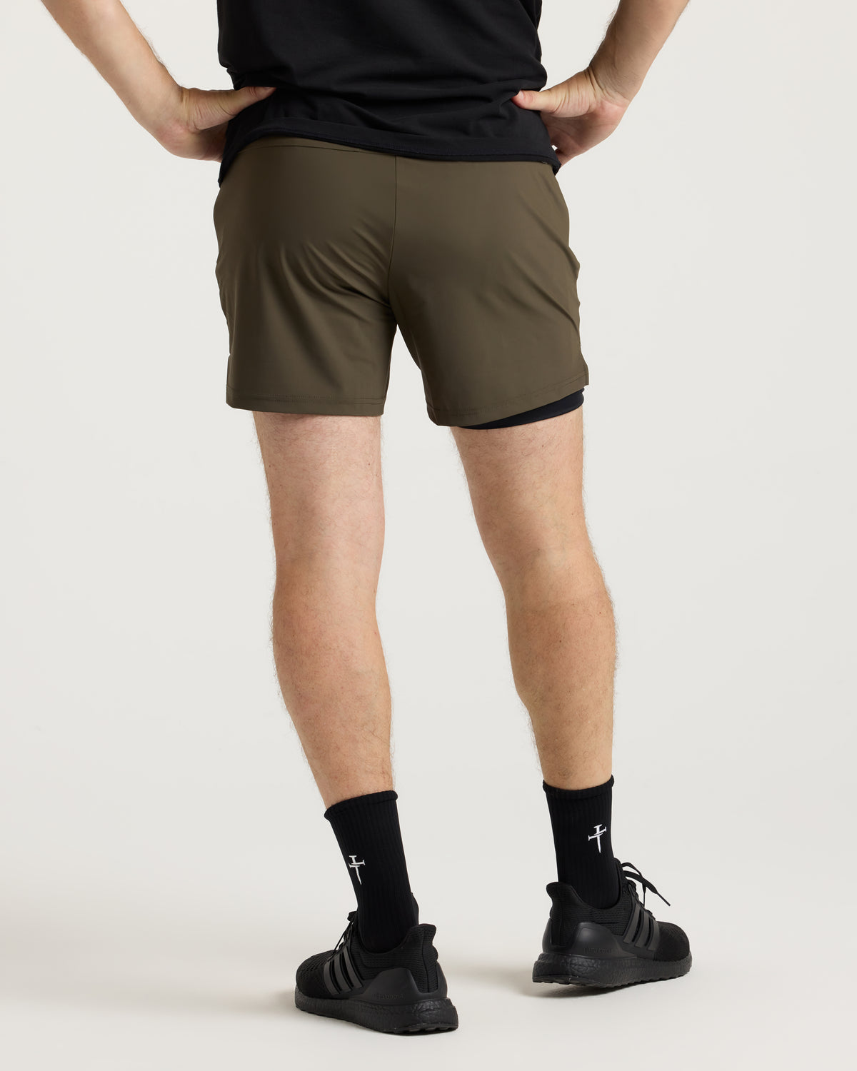 Vapor-Lite™ Liner 5" Short "Cross" - Burnt Olive