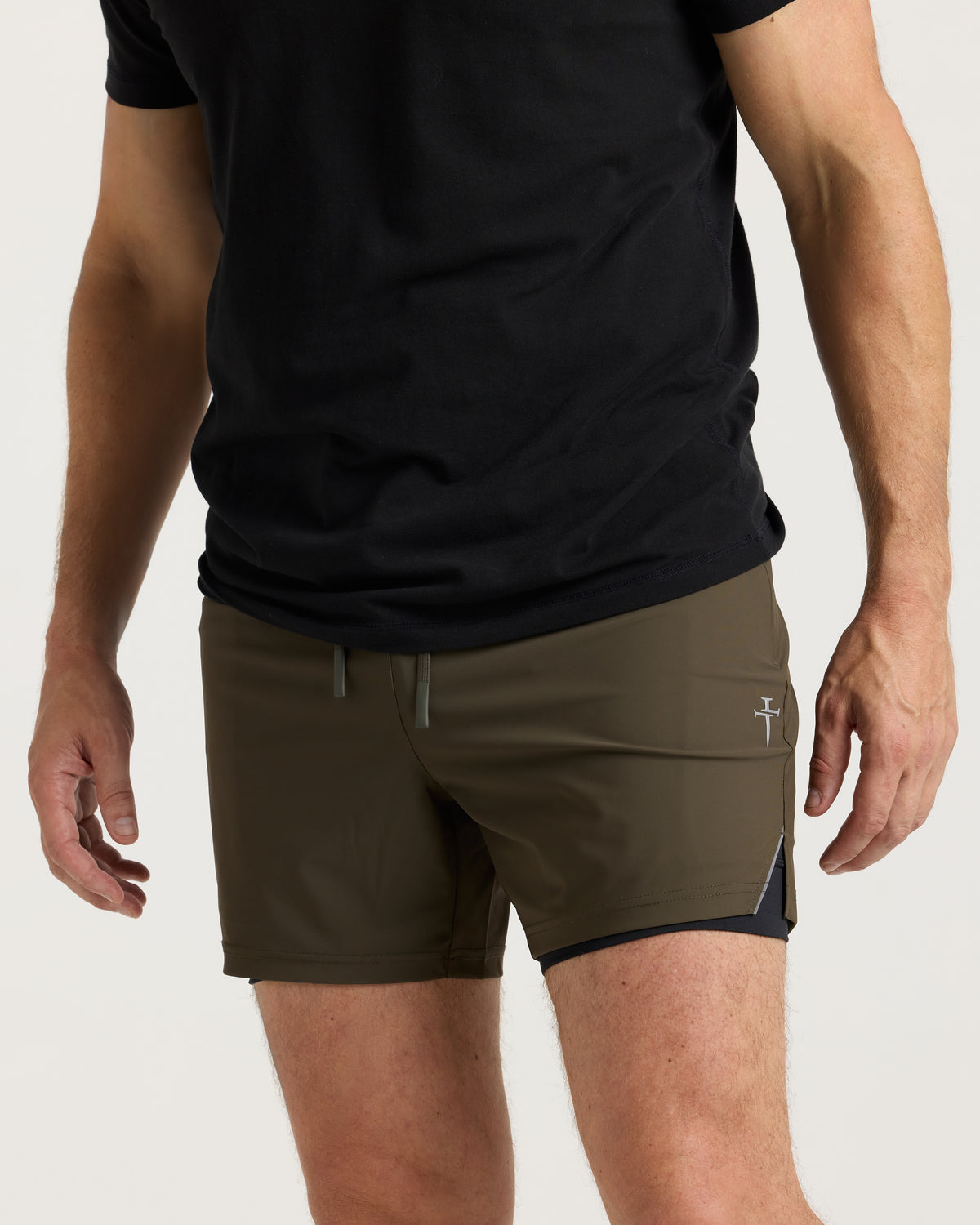 Vapor-Lite™ Liner 5" Short "Cross" - Burnt Olive