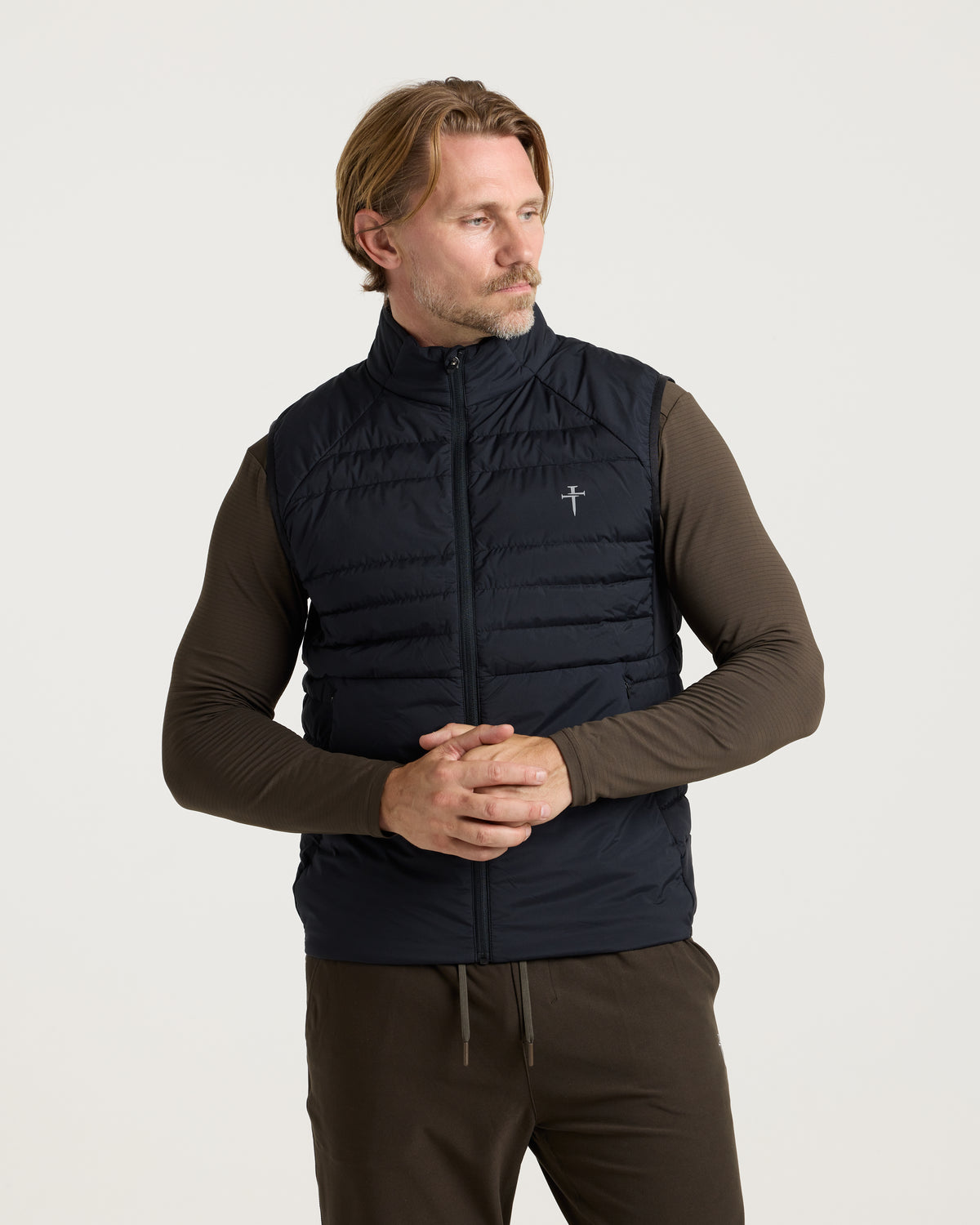Arc Down Vest - Black