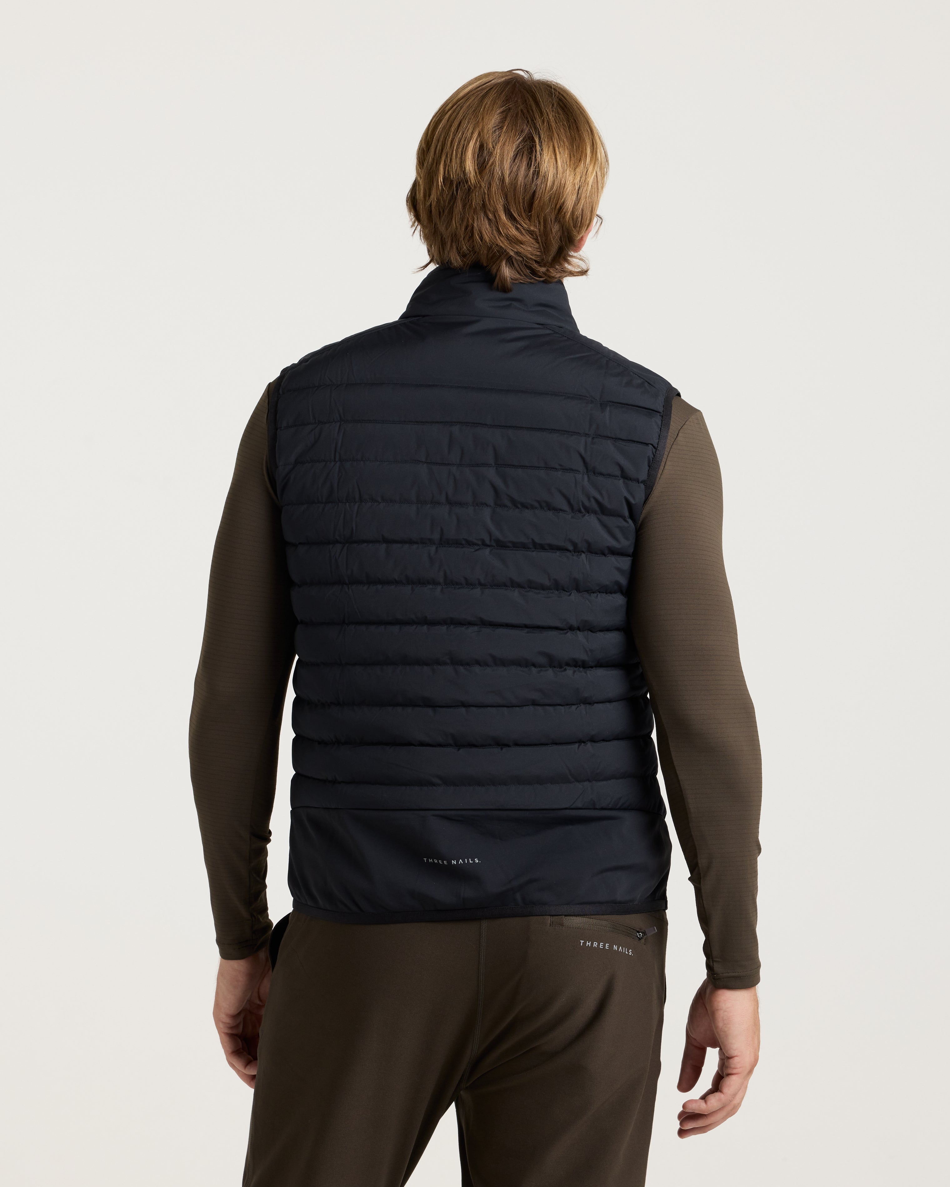Arc Down Vest - Black