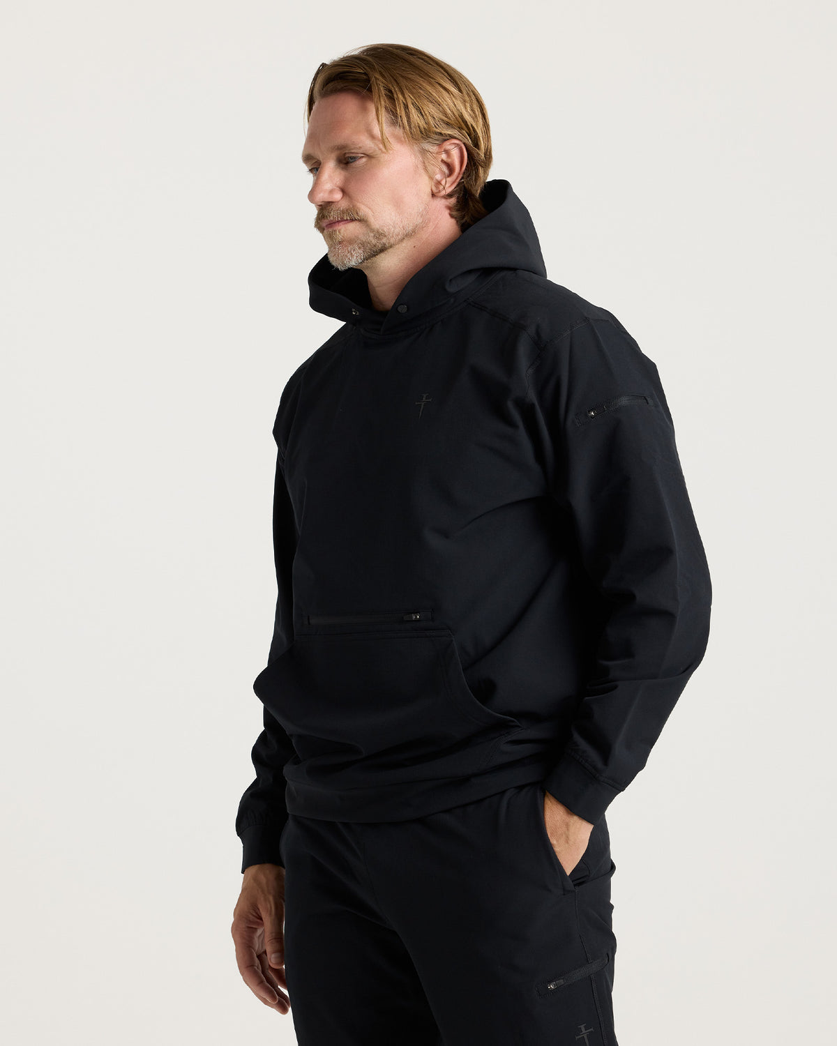 Vanta+ Hoodie - Blackout "Cross"