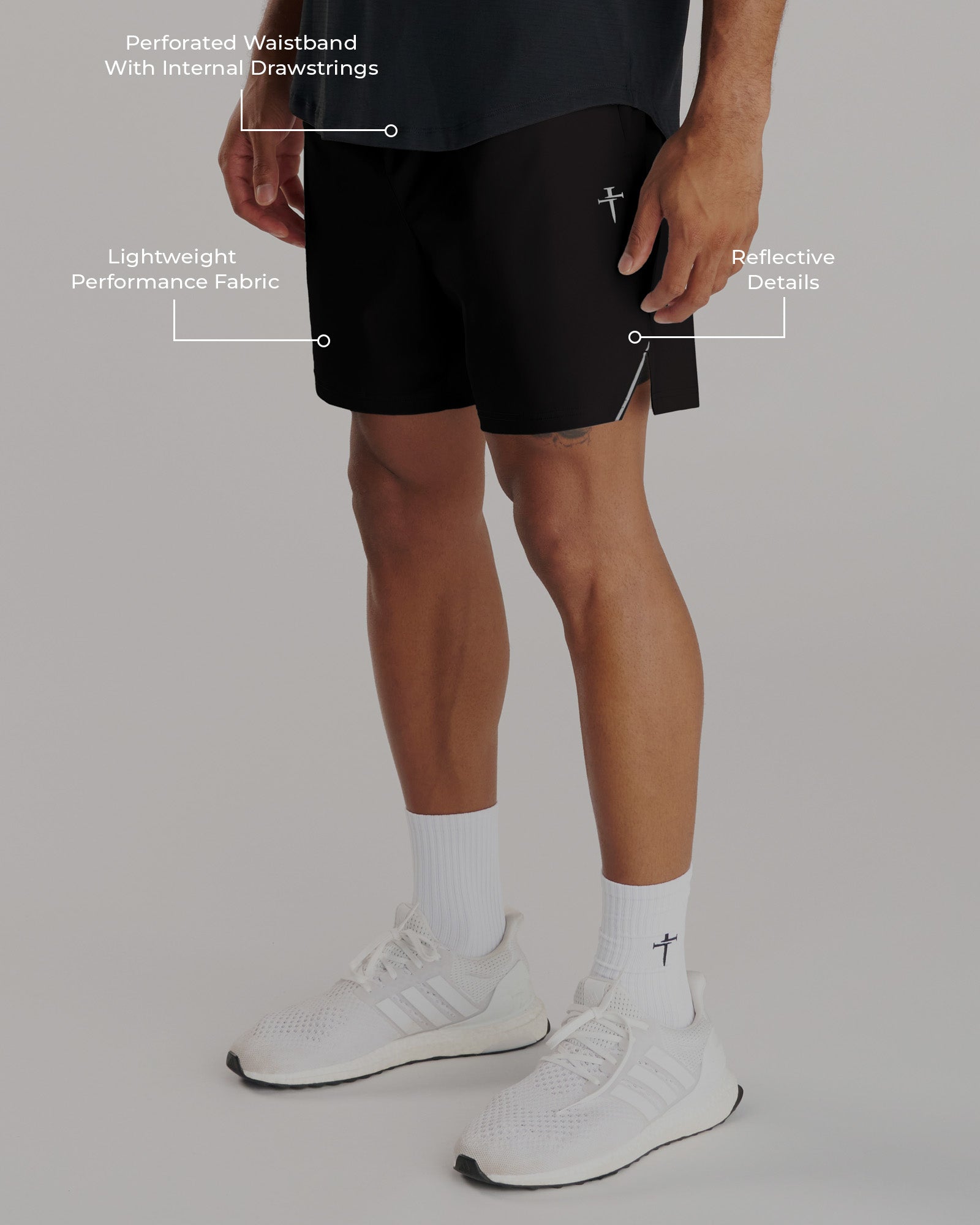 Vapor-Lite™ Liner Short "Cross" - Black