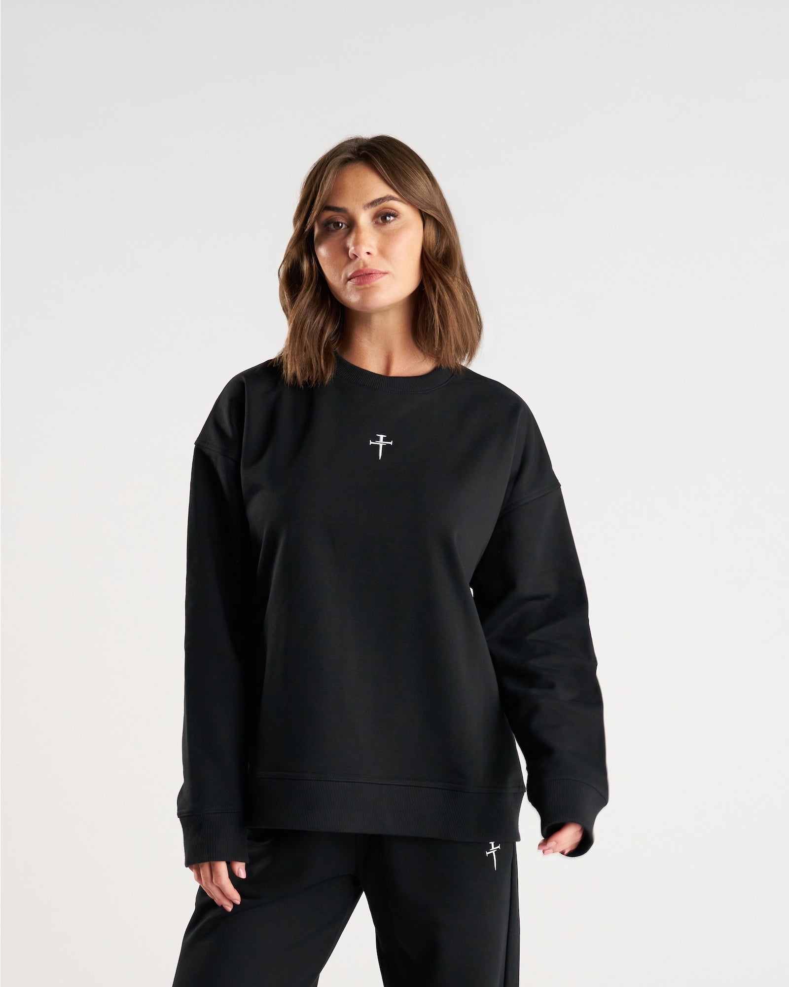 ◎未着 OVY　 French Terry P/O Sweat (black) Half Zip French Terry Relax P/O Sweat (black) | OVY