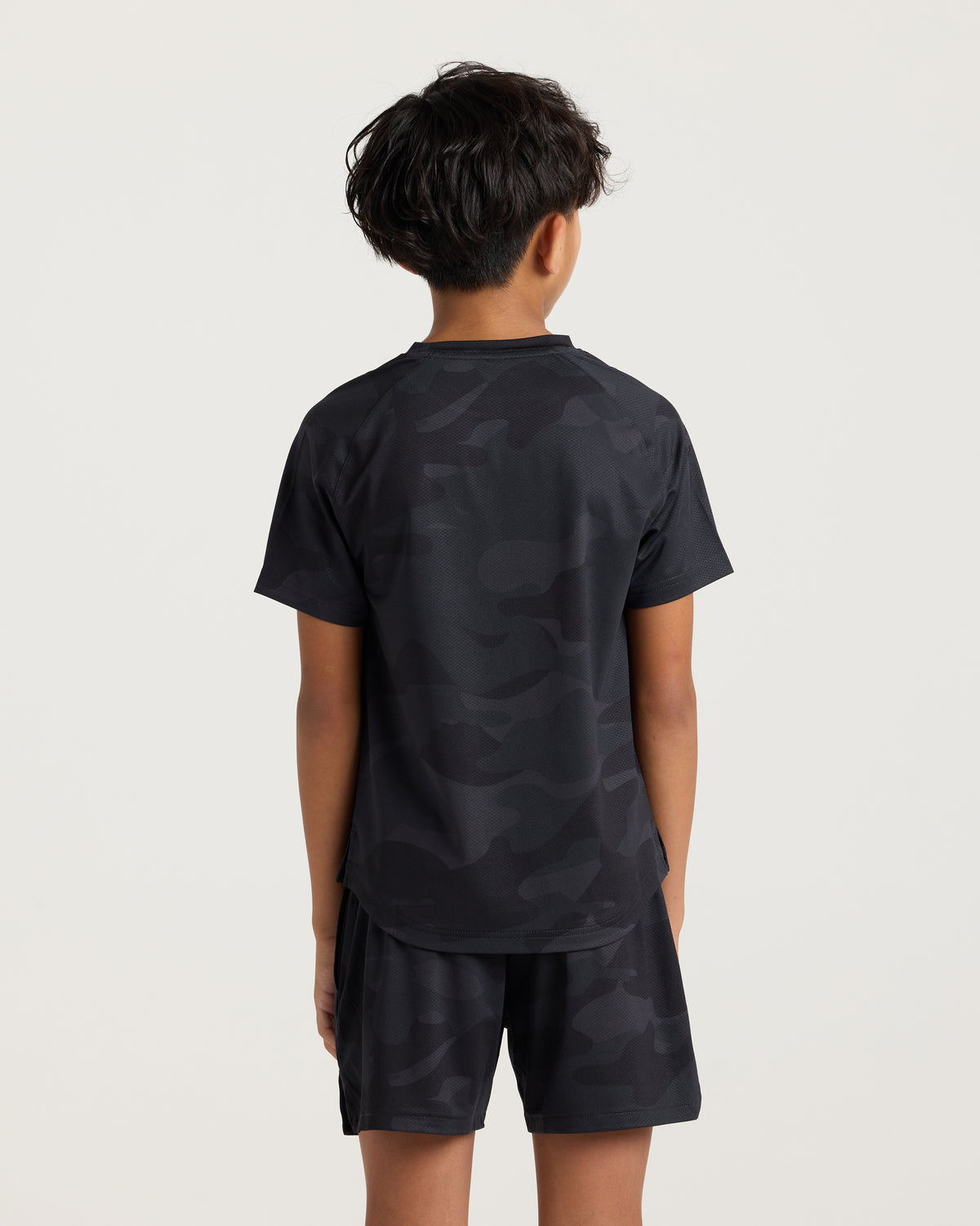 Youth Pro-Tech Tee "Cross" - Black Camo