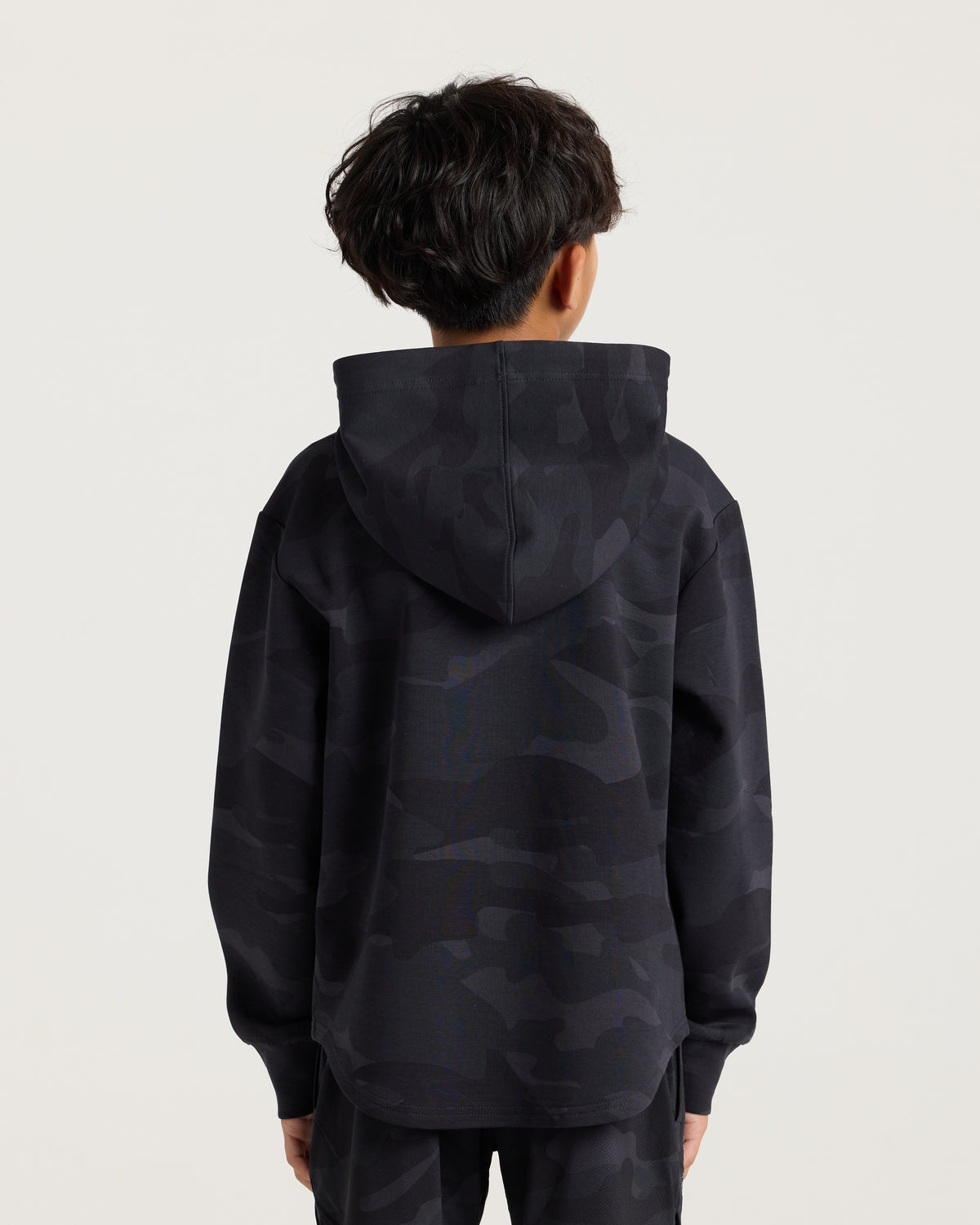 Youth Pro-Tech Hoodie - Black Camo