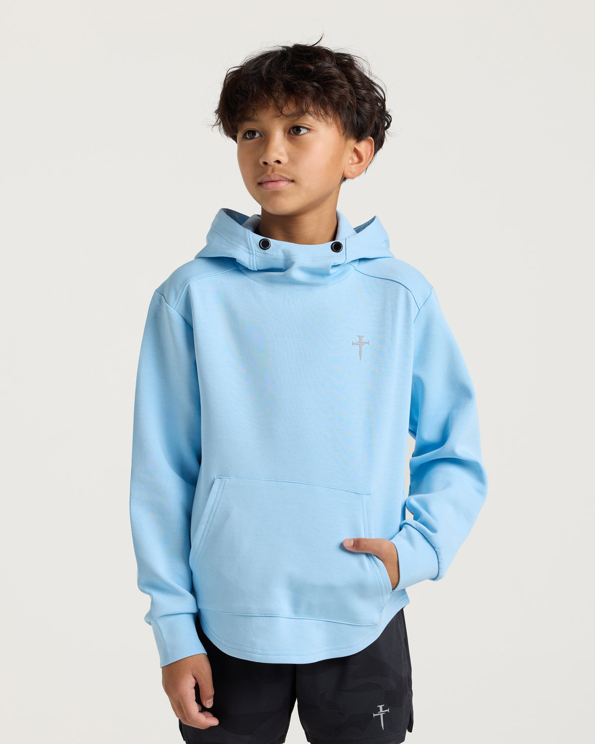 Youth Pro-Tech Hoodie - Sky Blue