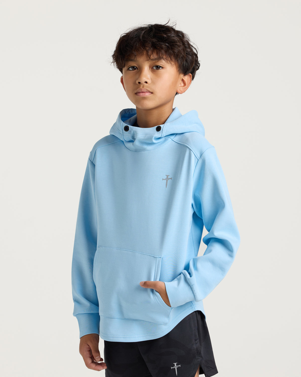 Youth Pro-Tech Hoodie - Sky Blue