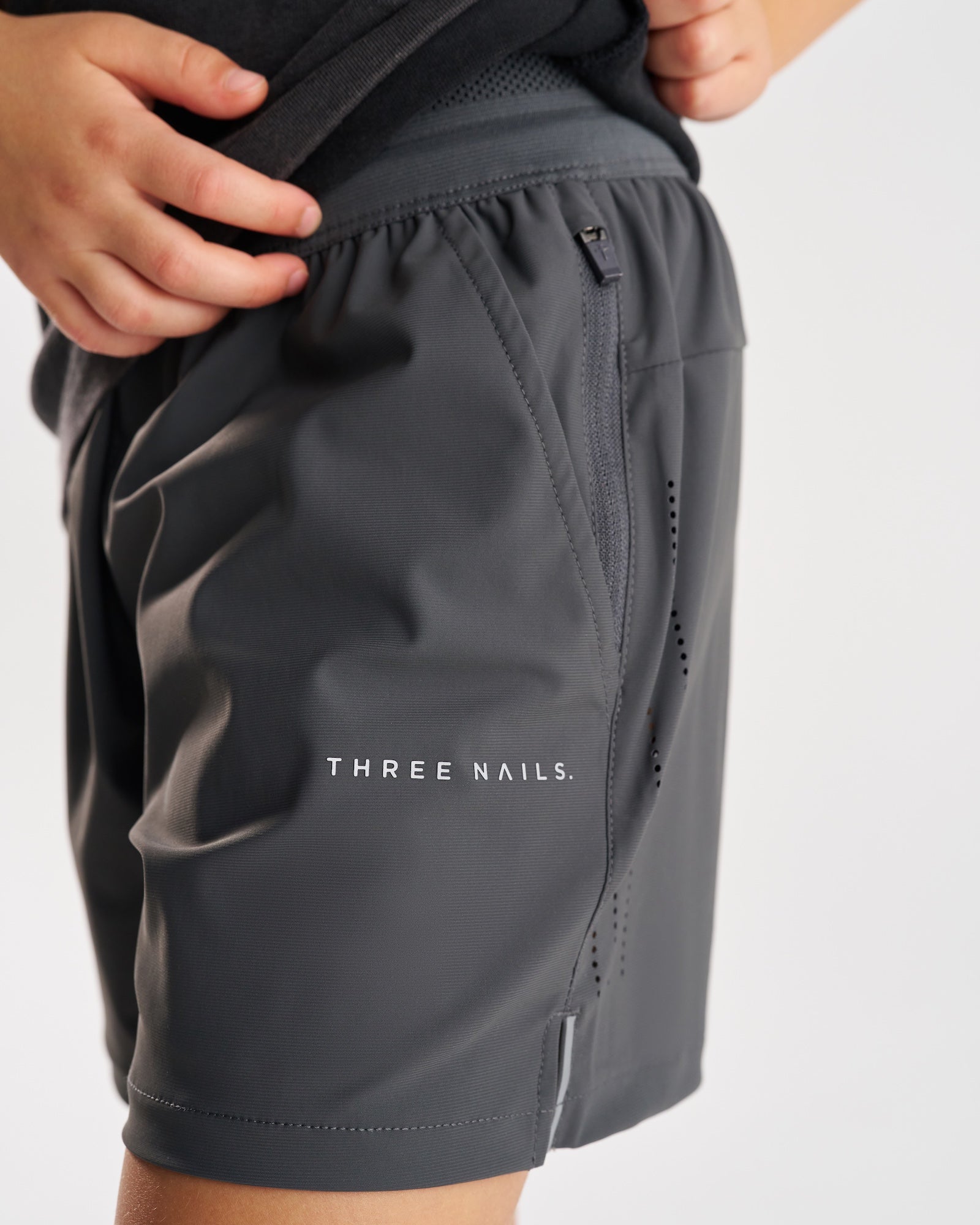 Youth Vapor-Lite™ Hybrid Short - Space Grey