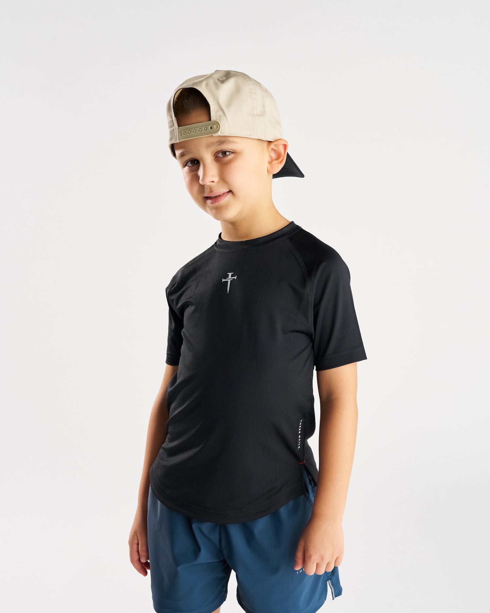 Youth Signature Two-Tone Hat - Black