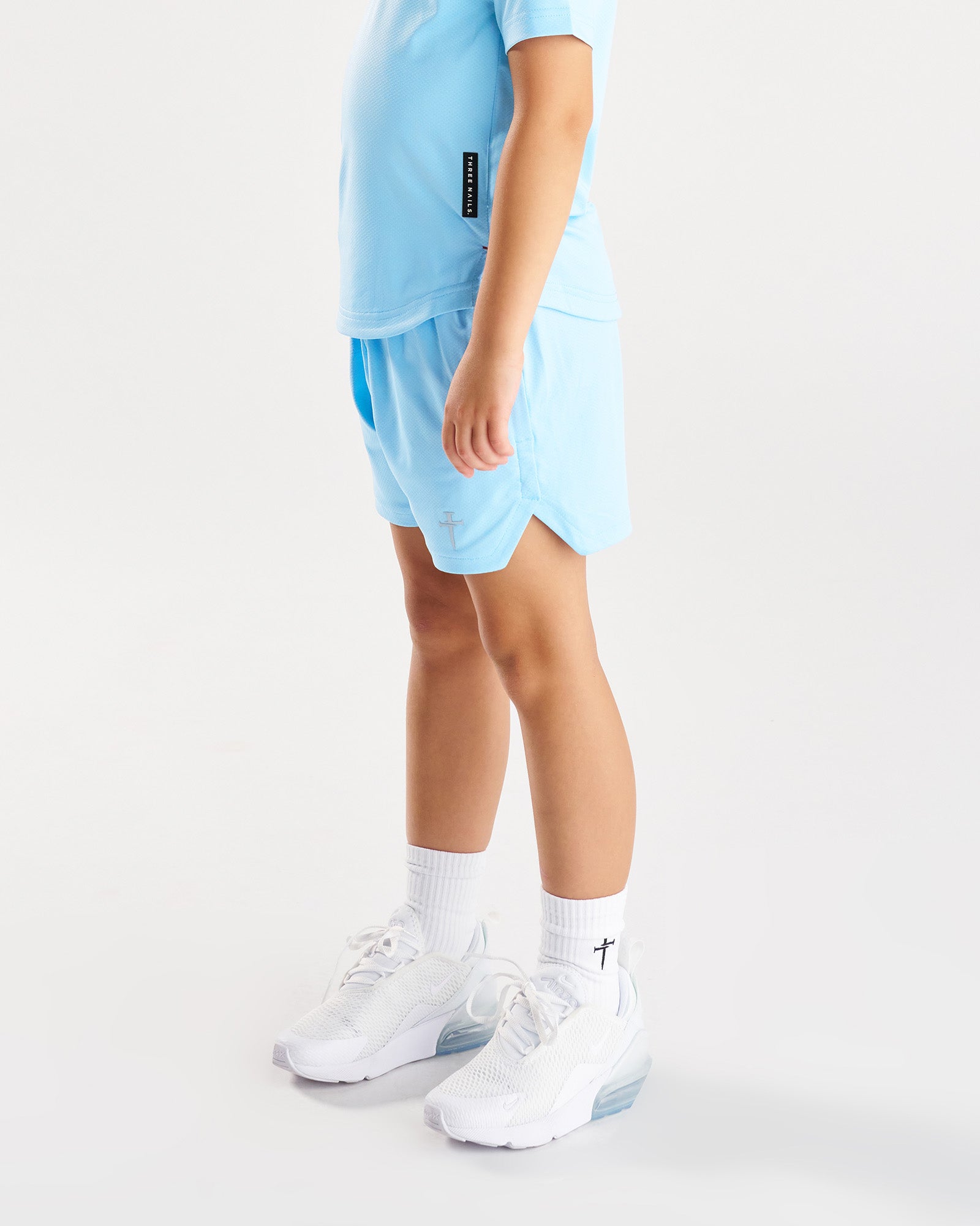Youth Pro-Tech 2.0 Linerless Short - Sky Blue