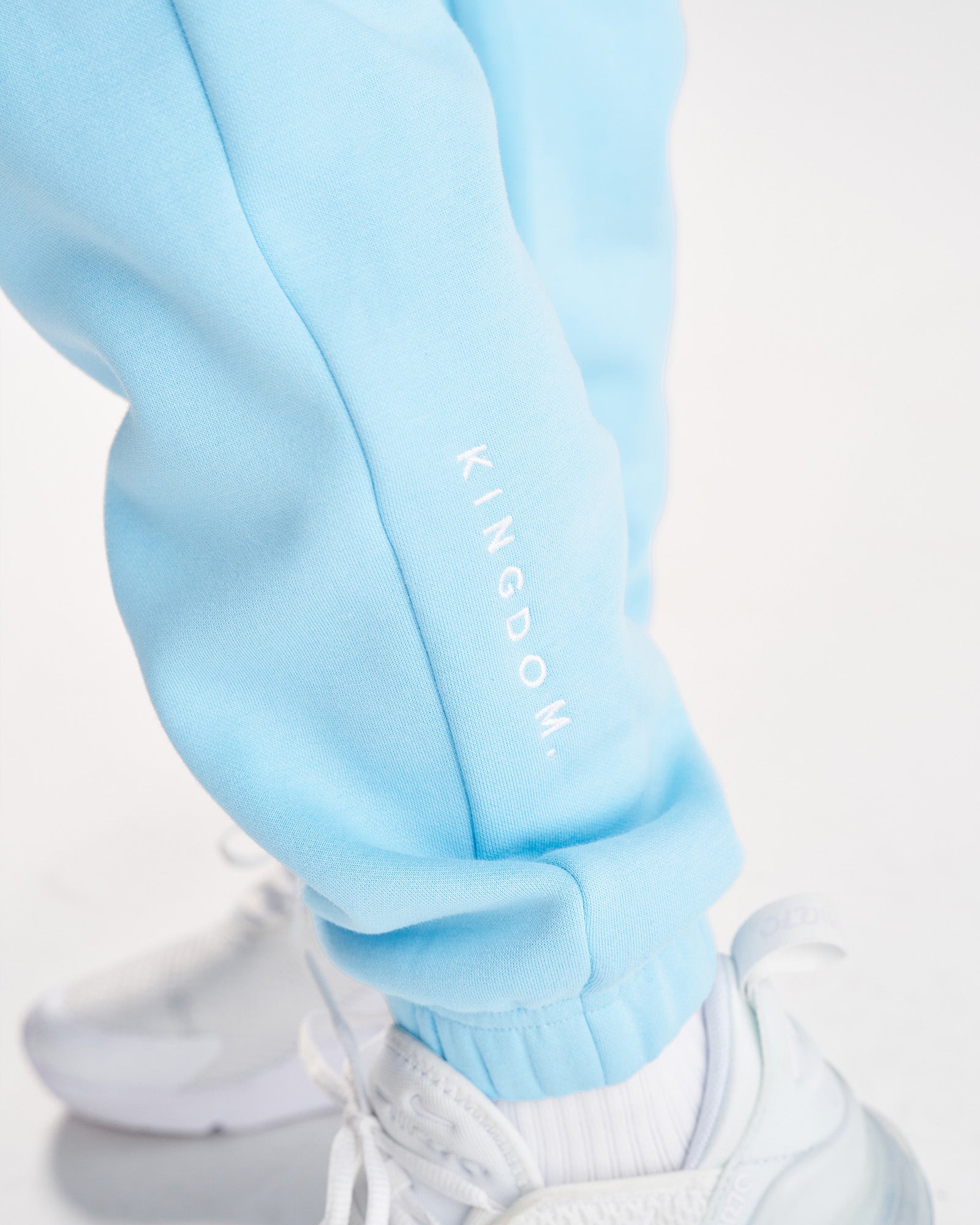 Youth Signature Fleece Sweatpants - Sky Blue
