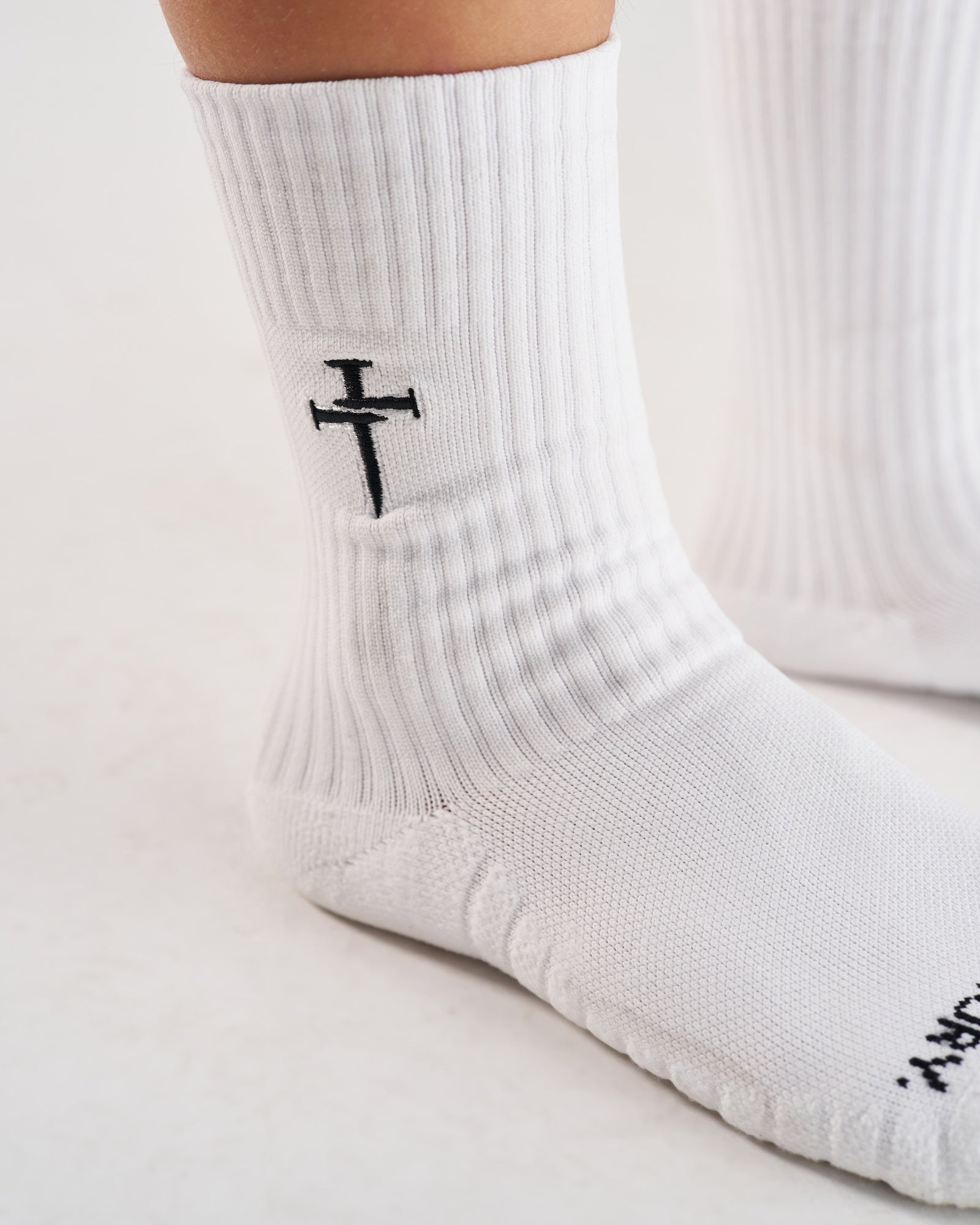 Youth Training Crew Socks (3 Pack) - White