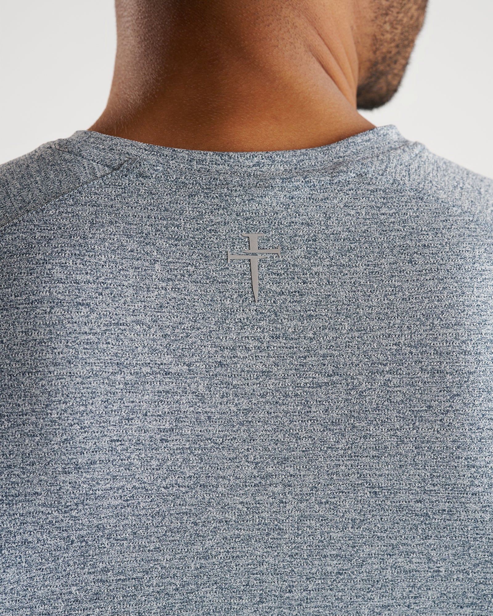 Aion-Lite™ Tee "Three Nails" - Midnight Navy Marl