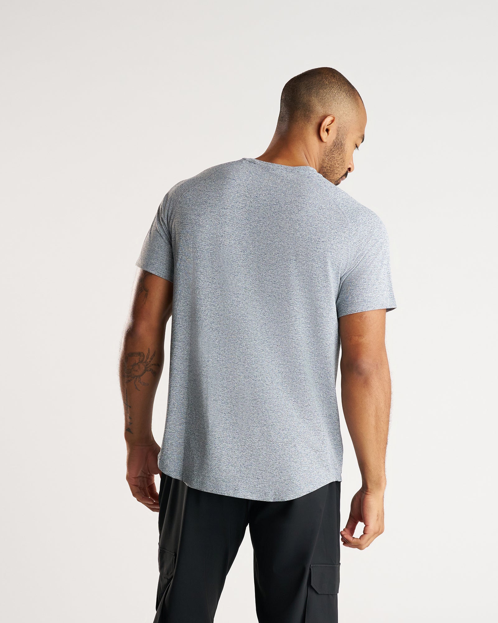 Aion-Lite™ Tee "Three Nails" - Midnight Navy Marl