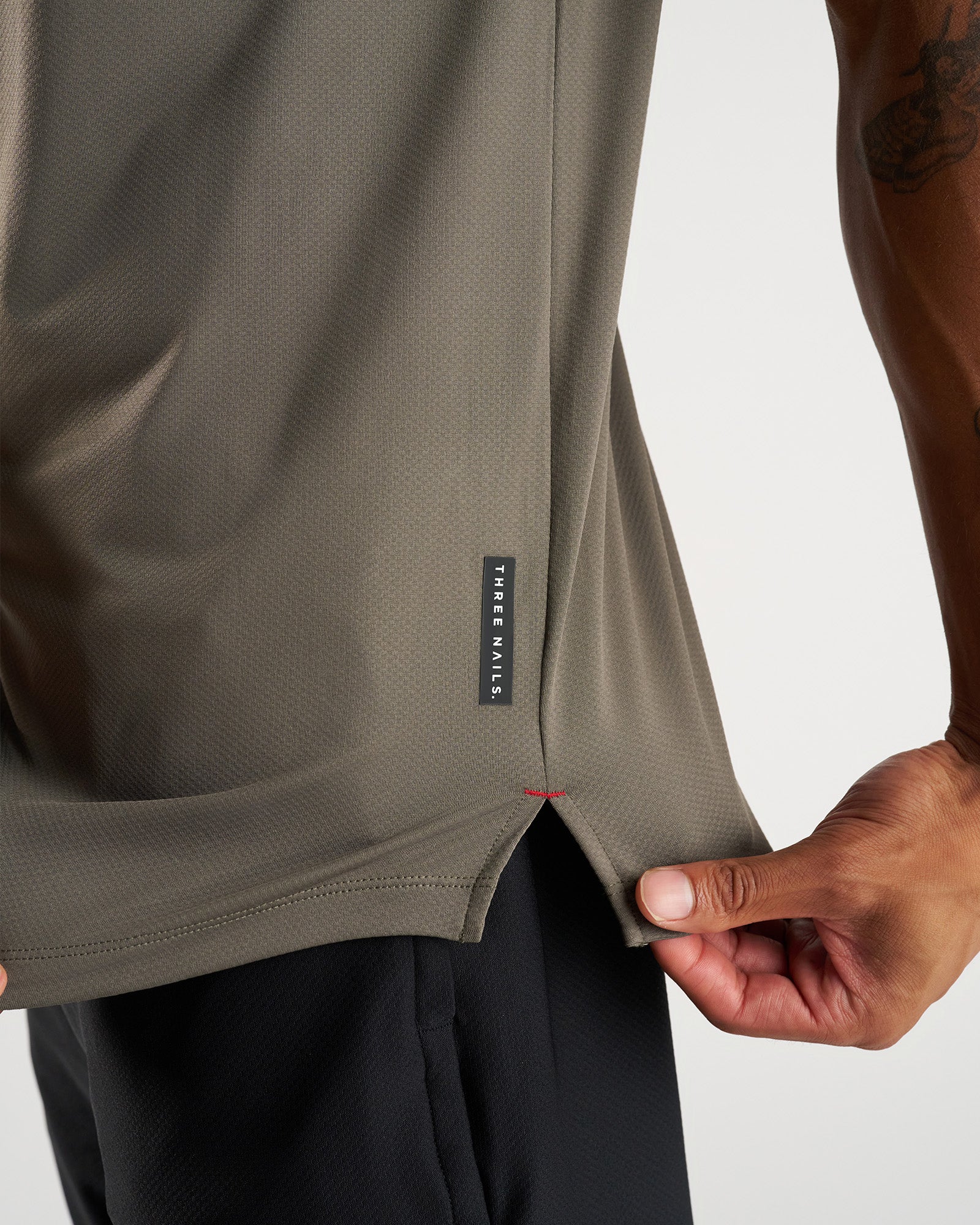 Pro-Tech Tee "Cross" - Sage